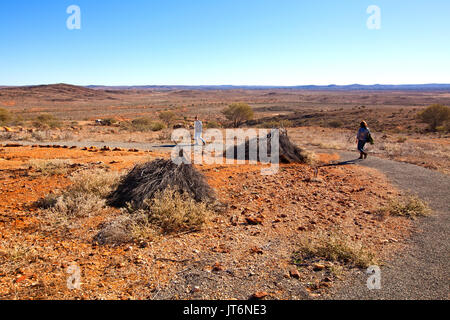 Flora and Fauna sanctuary  Broken Hill New South Wales Australia Stock Photo