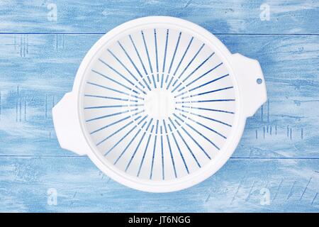 A studio photo of a food strainer Stock Photo