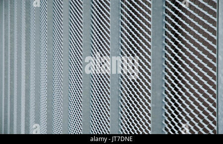 metal grid Stock Photo