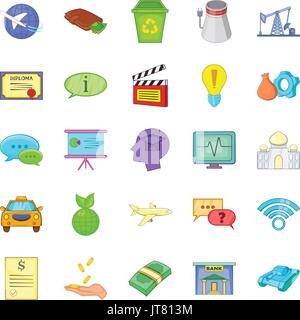 Remuneration icons set, isometric style Stock Vector