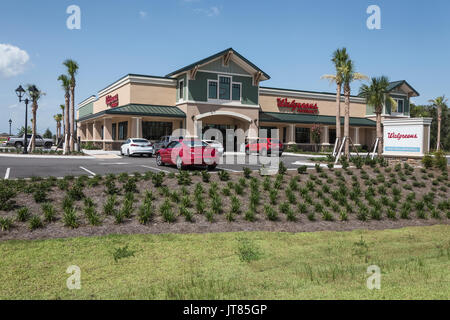 Walgreens Pharmacy The Villages Florida USA Stock Photo