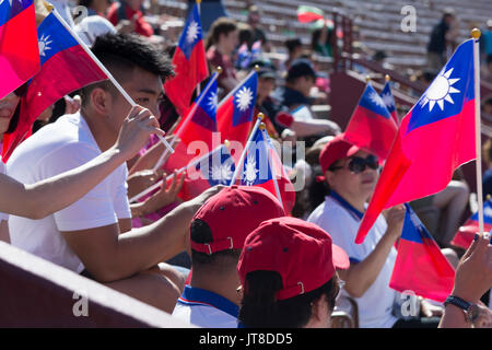 Los Angeles, CA, USA. 07th Aug, 2017. Family and friends here for the World Police and Fire Games 2017 in Los Angeles CA, USA Credit: Chester Brown/Alamy Live News Stock Photo