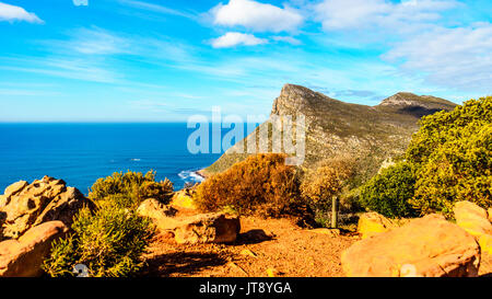 The coastline of the Cape Peninsula near Cape Town, South Africa Stock Photo