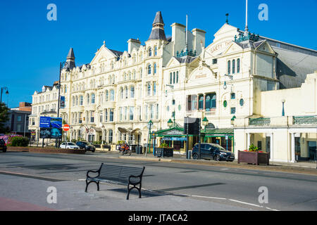 Palacial houses in Douglas, Isle of Man, crown dependency of the United Kingdom, Europe Stock Photo