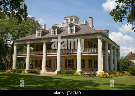 Houmas House Plantation, built during the 1770s, near Burnside, Louisiana, United States of America, North America Stock Photo