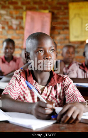 Ugandan school, Uganda, Africa Stock Photo