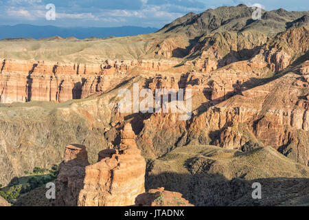 Sharyn Canyon National Park and the Valley of Castles, Tien Shan Mountains, Kazakhstan, Central Asia, Asia Stock Photo