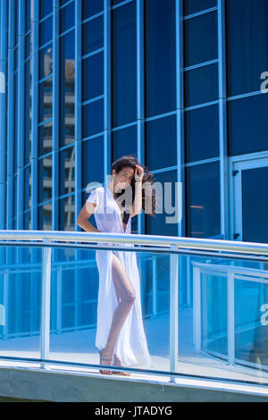 Young Brazilian woman, 20 to 29 years old, Rio de Janeiro, Brazil Stock Photo