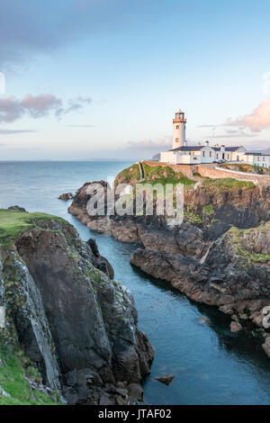Fanad Head lighthouse, County Donegal, Ulster region, Republic of Ireland, Europe Stock Photo