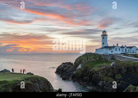 Fanad Head lighthouse, County Donegal, Ulster region, Republic of Ireland, Europe Stock Photo