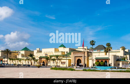 Royal Palace in Rabat, Rabat-Salé-Zemmour-Zaer, Morocco, Maghreb, Africa Stock Photo