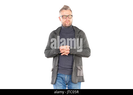 Man in eyeglasses Stock Photo