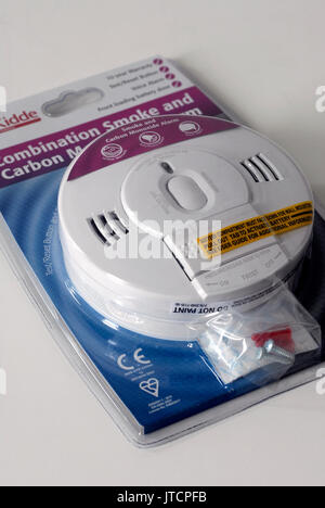 Carbon Monoxide Alarm Stock Photo