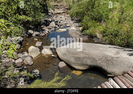One for Thukela River in Drakensberg mountain, South Africa Stock Photo