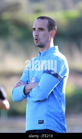 Mark Sampson England Women's Football Team Coach Stock Photo