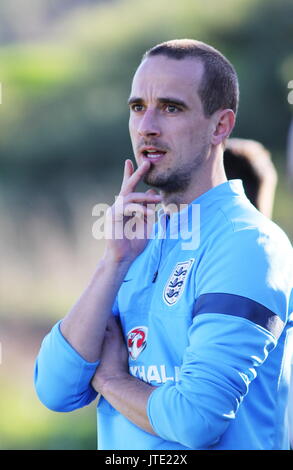 Mark Sampson England Women's Football Team Coach Stock Photo