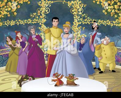 DRIZELLA, ANASTASIA, LADY TREMAINE, THE GRAND DUKE, CINDERELLA 3: A ...