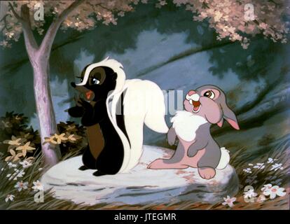 FLOWER, THUMPER, BAMBI, 1942 Stock Photo