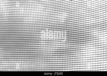 White soft grid surface as background. Abstract white texture. Stock Photo