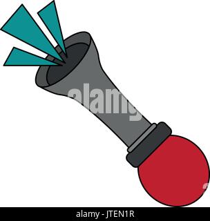 horn or klaxon icon image Stock Vector