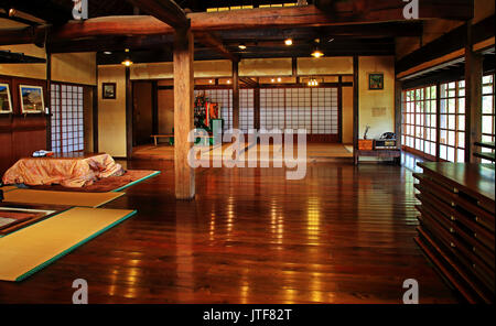 The traditional Japanese village of Saiko Iyashi no Sato Nemba Stock Photo