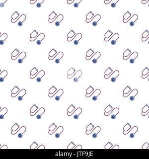 Pregnant consultation pattern seamless Stock Vector