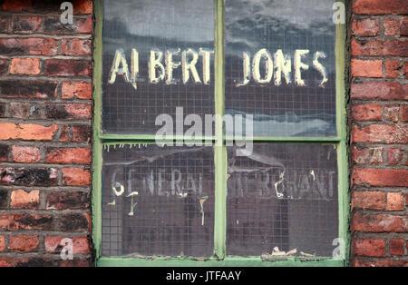 Albert Jones Textiles in Manchester Stock Photo