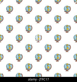 Globe pattern seamless Stock Vector