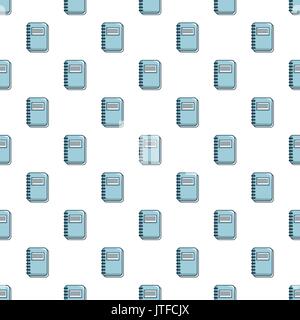 Notebook pattern seamless Stock Vector
