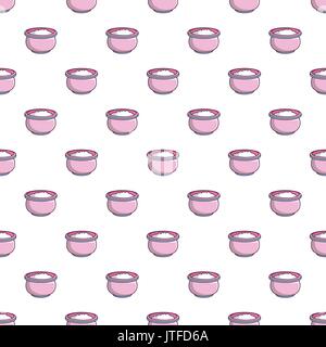 Pink witches cauldron pattern seamless Stock Vector