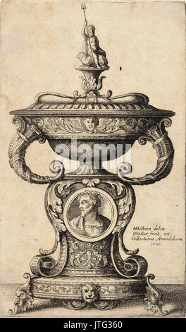 Wenceslas Hollar   Two handled cup Stock Photo