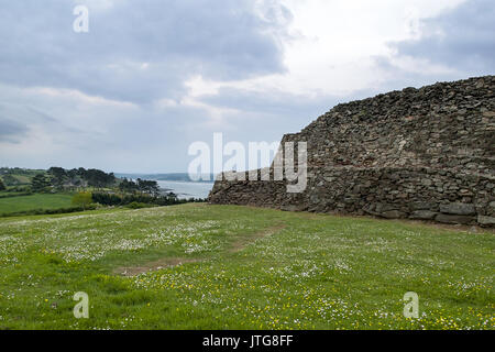 Barnenez Neolithic  Chambered Tomb, Plouezoc'h, Finistère, Brittany, France Stock Photo