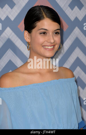 WEST HOLLYWOOD - AUGUST 8: Sofia Black-D'Elia at the FOX and FX 2017