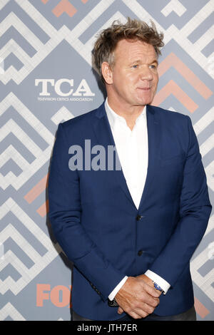 August 8, 2017 - West Hollywood, CA, USA - LOS ANGELES - AUG 8:  Gordon Ramsey at the FOX TCA Summer 2017 Party at the Soho House on August 8, 2017 in West Hollywood, CA (Credit Image: © Kay Blake via ZUMA Wire) Stock Photo