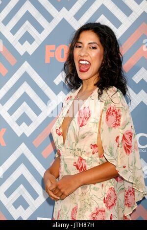 Stephanie Beatriz at arrivals for Fox TCA After Party Red Carpet - Part 2, Soho House West Hollywood, Los Angeles, CA August 8, 2017. Photo By: Priscilla Grant/Everett Collection Stock Photo