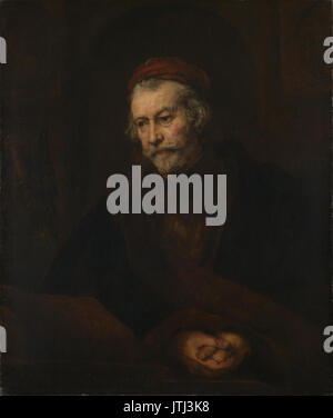 Rembrandt, The Apostle Paul, 1659, The National Gallery, London Stock Photo