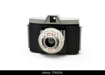 Vintage Coronet plastic film camera, A Diana Camera clone made in England Stock Photo