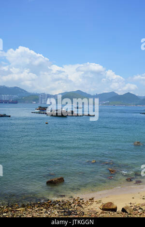 China, Hong Kong, Lamma Island, Sok Kwu Wan Stock Photo