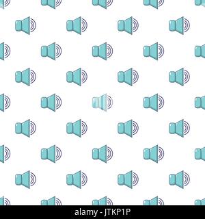 Volume up pattern seamless Stock Vector