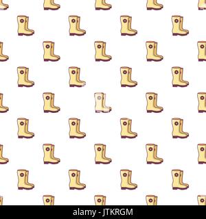 Boots pattern seamless Stock Vector