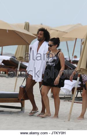 Marcelo Vieira, Clarisse Alves. Soccer star Marcelo Vieira ...