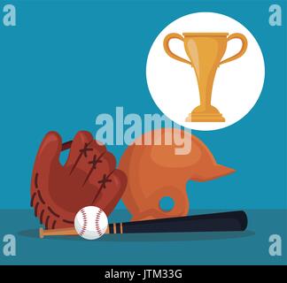 Golden glove baseball Stock Vector Images - Alamy