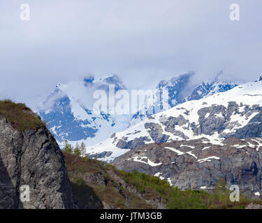 Beautiful mountain scenery in Alaska Stock Photo