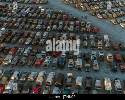 Junkyard, Pick a Part, Lithonia, Georgia Stock Photo