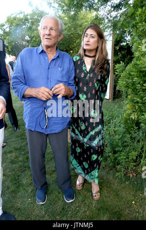 SOFO's 28th Annual Summer Gala Honoring Nejma and Peter Beard in Bridgehampton  Featuring: Peter Beard, Nejma Beard Where: Bridgehamton, New York, United States When: 08 Jul 2017 Credit: IZZY/WENN.com Stock Photo