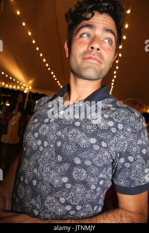 SOFO's 28th Annual Summer Gala Honoring Nejma and Peter Beard in Bridgehampton  Featuring: Adrian Grenier Where: Bridgehamton, New York, United States When: 08 Jul 2017 Credit: IZZY/WENN.com Stock Photo