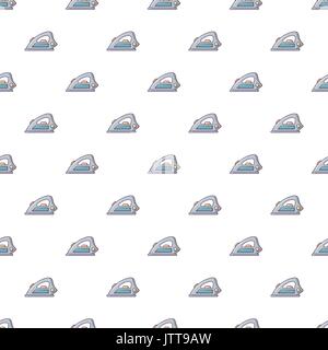 Iron pattern seamless Stock Vector