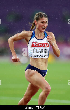Rosie CLARKE competing in the Women's 3000m Steeplechase, IAAF Diamond