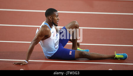 London, UK. 10th August, 2017. Nethaneel Mitchell Blake 200 Metres Final World Athletics Championships 2017 London Stam, London, England 10 August 2017 Credit: Allstar Picture Library/Alamy Live News Stock Photo