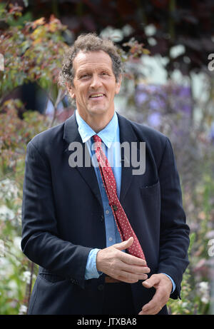 Monty Don is a British television presenter, writer and speaker on horticulture, best known for presenting the BBC television series Gardeners' World. Stock Photo
